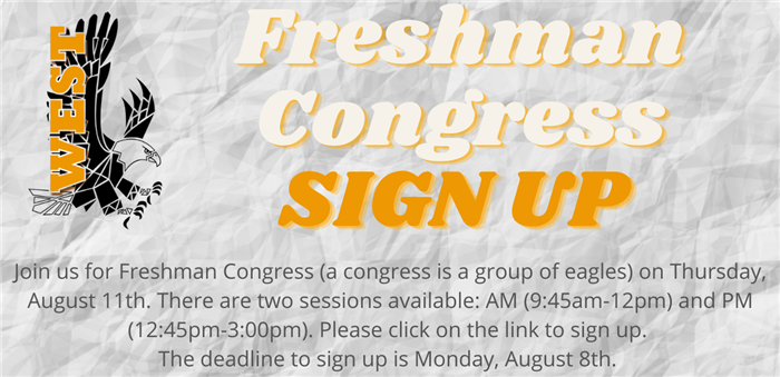 Freshman Congress invitation